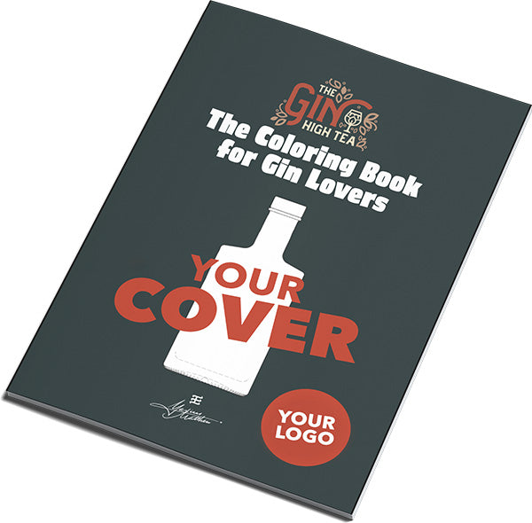 📦 B2B – The Gin High Tea: Gin Coloring Book for Retailers (PU = 5 Books)