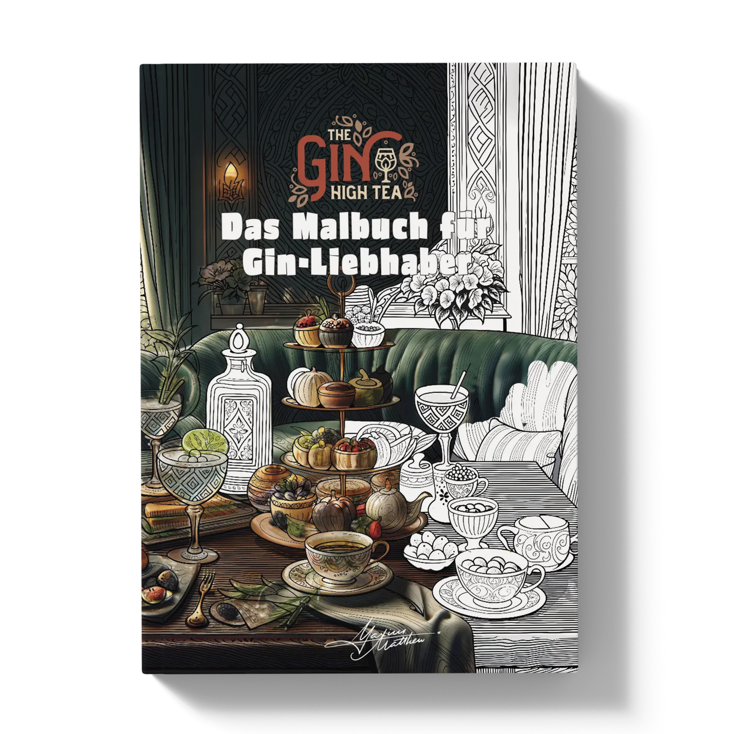 The Gin High Tea – Das Gin Malbuch für Gin-Liebhaber (Vorbestellung)